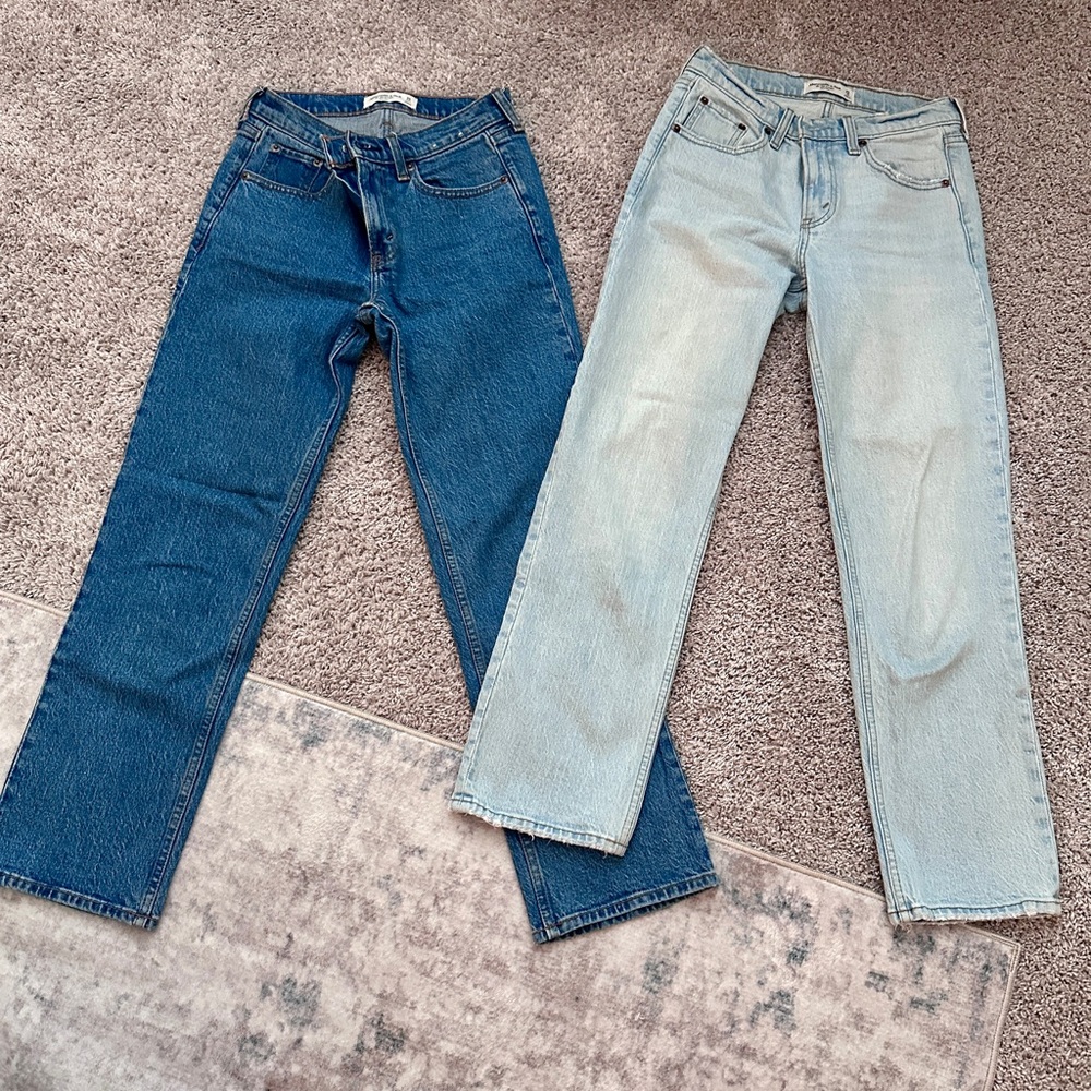 Abercrombie & Fitch Light Wash Denim